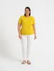Moraj - Maglietta da donna taglia XL - T-shirt gialla - Anteprima dell’immagine prodotto 6