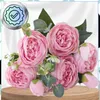 Camerazar Bouquet decorativo artificiale Peonia, rosa, 1pc Anteprima dell’immagine prodotto 6
