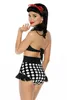 Vintage Push-Up Bikini Set 12901 Rockabilly höhe Taille Produktbild-Vorschau 2
