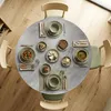 HOMCOM Klappbarer Esstisch Esszimmertisch mit Spinnenfuß Produktbild-Vorschau 9