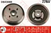 Trw Bremstrommel Hinterachse DB4308B Produktbild-Vorschau 1