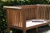 Gartenbank Newport Teak 130 cm 2-Sitzer Massivholz Produktbild-Vorschau 7