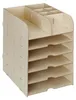 Relaxdays Schreibtisch Organizer mit Dokumentenablage, 12 Produktbild-Vorschau 9