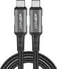 ACEFAST C1-09, 1 m, USB C, USB C, 40 Gbit/s, Černá, Šedá Náhled obrázku produktu 5