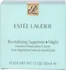 The image shows the front of a light blue box for Estée Lauder Revitalizing Supreme + Night Intensive Restorative Creme. Anteprima dell’immagine prodotto