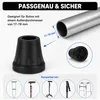 Gehstock Gummipuffer 4 Stück, 19 mm Ersatzfüße für Gehstock Produktbild-Vorschau 3