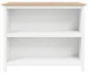 vidaXL Îlot de cuisine HILL Blanc 112 x 66 x 90 cm Bois de Voir les images du produit 4