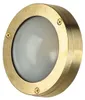 Maritime Außenleuchte Messing IP64 rund Ø14cm Bullauge Produktbild-Vorschau 3