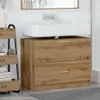 vidaXL Badezimmerschrank Artisan-Eiche 78 x 37 x 59 cm Produktbild-Vorschau 2