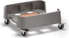 DURABLE Fahrwagen DURABIN® 90L rPP, Graphit, 334137 Produktbild-Vorschau 1