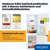 Exquisit Kühl-Gefrierkombination, Kühlschrank mit Produktbild-Vorschau 2