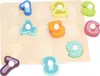 Wooden Peg Puzzles Toys Toddler Educational Knob Learning Produktbild-Vorschau 3