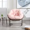 Fauteuil à bascule d'extérieur en rotin avec coussin et Voir les images du produit 15