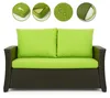 Gartenkissen Set lindgrün – 120x60 + 2x50x56 cm – Für Produktbild-Vorschau 7