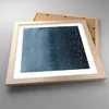 Gerahmtes Poster - Rahmen in heller Eiche - Blau Golden Produktbild-Vorschau 3