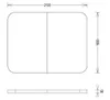 Copertura termica 220x156 cm grigio antracite Anteprima dell’immagine prodotto 3