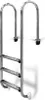 Pool Einbauleiter ENG 120 cm I 3-stufig I V2A Edelstahl Produktbild-Vorschau 1