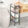 Mobilny Regał Kuchenny Łazienkowy Stolik Na Kółkach Podgląd zdjęcia produktu 5