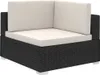 A corner piece of an outdoor lounge set. Náhľad obrázku produktu