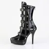 INDULGE-1038 Damen Booties von Devious, Schwarz EU 42, US Produktbild-Vorschau 3