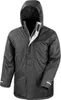 A studio shot of a black winter parka. Produktbild-Vorschau
