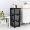 Cassettiera BRISEN 3x16L con ruote antracite Anteprima dell’immagine prodotto 3