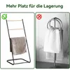 Handtuchhalter, Freistehender Handtuchständer, mit 3 Produktbild-Vorschau 7