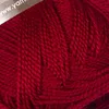 YarnArt Etamin Garn 100%.Polyacryl, 180m/30g, Dunkelrot - Produktbild-Vorschau 3