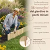 Floranica Bordura per Giardino in legno 10 x 100 cm Natur Anteprima dell’immagine prodotto 5