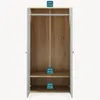 Armario infantil "Beldinupp" con 2 puertas, 1 barra para Vista previa de la imagen del producto 5