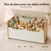 ALVIX Coffre de rangement pour jouets NESTA 1, banc pour Voir les images du produit 2
