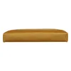 A product shot of a gold-colored ottoman on a white background. Podgląd zdjęcia produktu