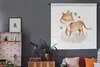 MuchoWow® Wandteppich Wandbehang Fuchs - Dschungel - Sterne Produktbild-Vorschau 5