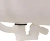 Close-up view of the underside of a white bathtub, showing the drain and plumbing connections. Podgląd zdjęcia produktu