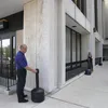 Posacenere a piedistallo D419xH978mm nero Stand.PE Anteprima dell’immagine prodotto 3