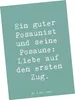 Mr. & Mrs. Panda Postkarte Spruch Posaune Liebe - Produktbild-Vorschau 1