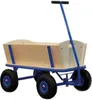 Sunny Billy Chariot De Jardin, Bois - Bleu - 94X61X97Cm/100 Voir les images du produit 7