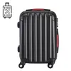 MONZANA® Koffer Handgepäck ABS HardCase Gehäuse gummierte Produktbild-Vorschau 10