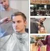 Friseurumhang, Wasserdicht, Faltbar im Regenschirm-Design, Produktbild-Vorschau 2