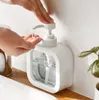 Dispenser per sapone liquido 300 ml, bianco con pannello Anteprima dell’immagine prodotto 8