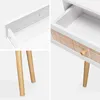 sweeek - Konsolentisch mit Rattangeflecht 100x29x81cm - Produktbild-Vorschau 4