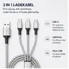 3v1 nabíjecí kabel 1,2 m USB na USB-C Lightning Micro USB Náhled obrázku produktu 1