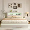 Boxspringbett 140x200cm mit Stauraum, Polsterbett mit Produktbild-Vorschau 7