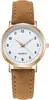 Watch Für Damen, Damen Analog Quarz Uhr mit Leder Armband, Produktbild-Vorschau 1
