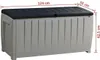 Keter Novel – Gartenbox 340 l – schwarzgrau Produktbild-Vorschau 7