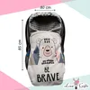 Love Gifts® Einschlagdecke Babyschale 80 * 85 cm, Baby Produktbild-Vorschau 3