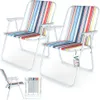 Vilde | Chaise de camping - 2 pièces - Coloré - Chaise Voir les images du produit 11
