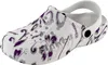 Damen Gartenclogs Clogs Pantoletten Bunte Blumen Produktbild-Vorschau 1