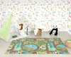 A child's play area with a teepee, rug, and stuffed animals. Produktbild-Vorschau