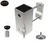 Portaombrelli in acciaio inox per ringhiera balcone tondo e Anteprima dell’immagine prodotto 6
